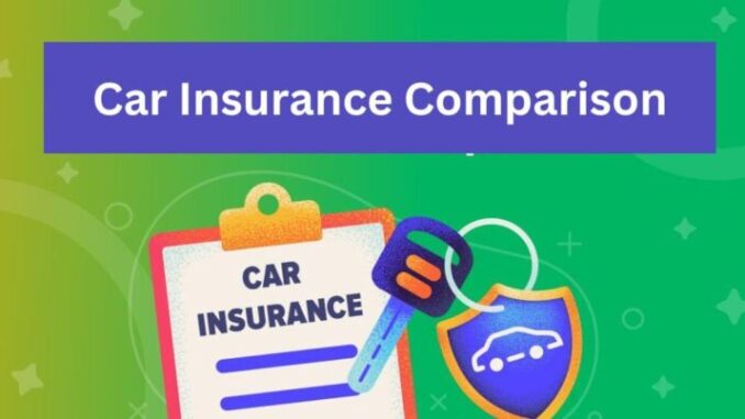 Car Insurance Comparison Car Insurance Comparison